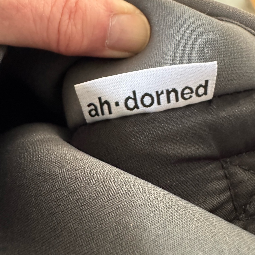 Ah-dorned Neoprene grey Messenger Bag with removable/adjustable guitar strap